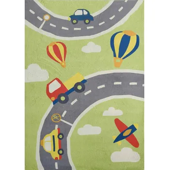 Koberec XXXLutz DĚTSKÝ KOBEREC, 120/170 cm, vícebarevná - Koberce do dětského pokoje - 003580011560