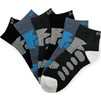 Pánské ponožky Kotníčkové termoponožky pánské PBTT208 - 6 párů - 43-47