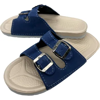 Dámské pantofle Fashion Dámské modré pantofle 14 Barva: Modrá, Velikost: 37