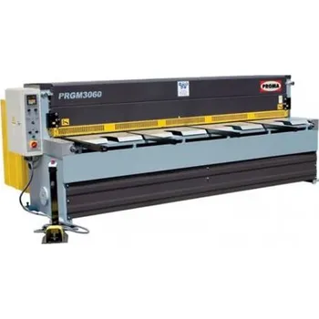 Nůžky na plech Proma industry PRGM-H-3060 x 2 mm Tabulové elektromechanické nůžky na plech