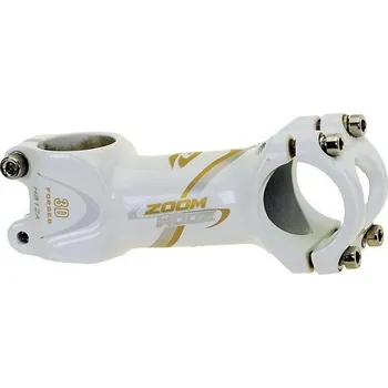 Představec na kolo Zoom 3D 31.8mm/110mm Bílý představec + DÁREK