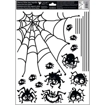 Okenní dekorace Okenní fólie Halloween 30 x 42 cm č.1