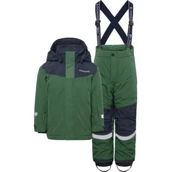 Chlapecká bunda Dětský zimní set Didriksons Skare Pine Green H14 80
