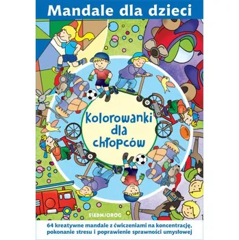 Bystrá hlava Mandale dla dzieci Kolorowanki dla chłopców (Michałowska Tamara,Gawrońska Magdalena)(Brožovaná)