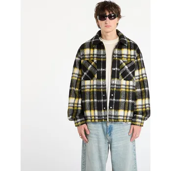 Pánská softshellová bunda Bunda REPRESENT Textured Overshirt Jet Black S