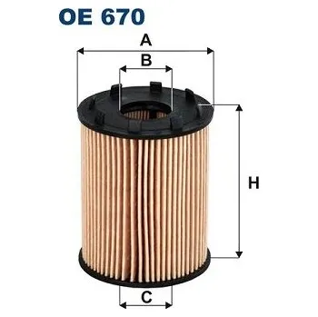 Olejový filtr Olejový filtr FILTRON OE 670