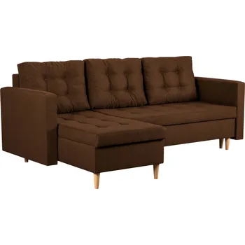 Pohovka Rozkládací pohovka Oslo hnědá