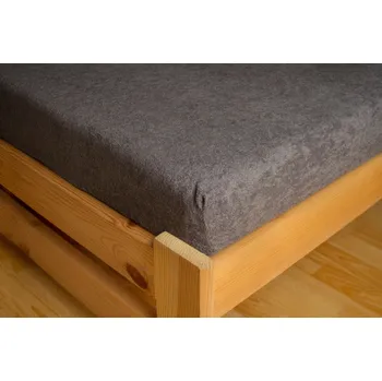 Prostěradlo Aaram Prostěradlo Frote 90x200 Tmavě šedá