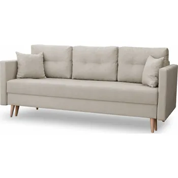 Pohovka Rozkládací pohovka s boxem Lahti Béžová