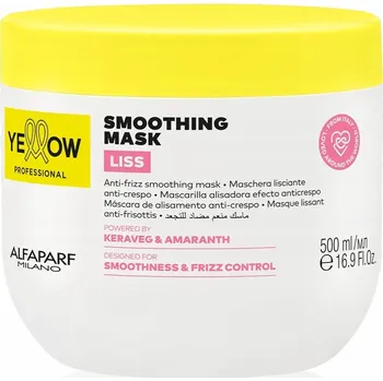 Vlasová regenerace ALFAPARF YELLOW Vyhlazující maska na vlasy SMOOOTHUNG LISS 500 ml