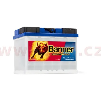 Autobaterie 60Ah trakční baterie, pravá BANNER Energy Bull 241x175x190