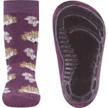 Ewers Stoppersocken SoftStep Igel aubergine 27-28