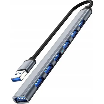 USB hub USB HUB ROZBOČOVAČ na 7 USB 6x USB 2.0 1x USB 3.0