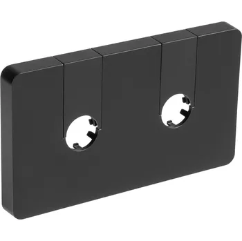 Radiátor Maskovací rozeta Q-START pro radiátor černá matná – montáž po instalaci