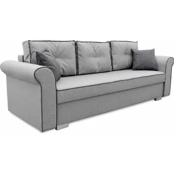 Pohovka Pohovka Pele s úložným prostorem na lůžkoviny Šedá