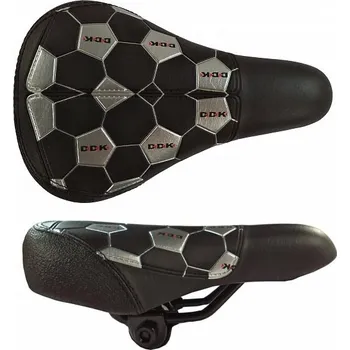 Sedlo na kolo sedlo dětské DDK D1212 černo-stříbrné