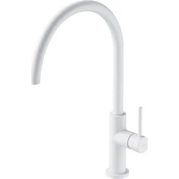 Vodovodní baterie Omnires Y dřezová baterie, matná bílá Y1251WM