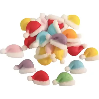 Jedlá dekorace na dort Eva Hájková Cukrové zdobení Čepičky 30g