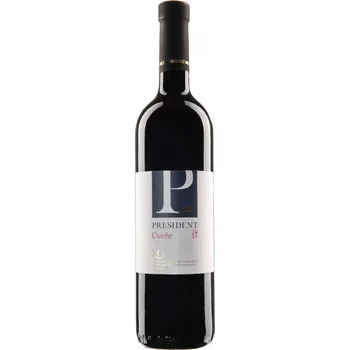 Víno Cuvée PRESIDENT 2017, pozdní sběr, suché, Michlovský, 0,75l