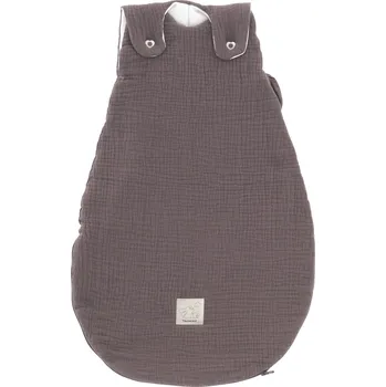 Spacák TRÄUMELAND Vnější spací pytel Liebmich Musselin Schokopflaume Velikost (od výrobce): 50/56