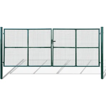 branka zahrada-XL Pletivá zahradní branka 400 x 150 cm 141391