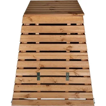 Kompostér Dřevěný kompostér 800 L pyramida - česká výroba
