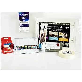 Umění Kompletní set pro akvarel (Kompletní set pro akvarel)