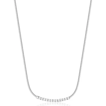Náhrdelník Brosway Jemný náhrdelník s čirými krystaly Desideri BEIN006 + 2 měsíce na vrácení zboží