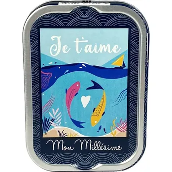 konzervovaná ryba La Perle des Dieux La Perle Francouzské sardinky "JE T'AIME" 115g