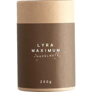 Čokoláda Lískové ořechy v nugátu a bílé čokoládě MAXIMUM 200 g, LYRA - doprava zdarma od 2999 Kč