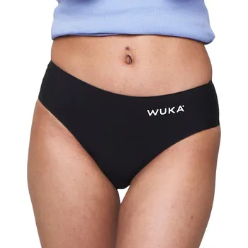 Menstruační kalhotky Dívčí menstruační kalhotky Wuka Stretch Bikini Brief Super Heavy bezešvé černé (WSBBSH) 8-12 let Možnost vrácení zboží ZDARMA do 120 dnů!