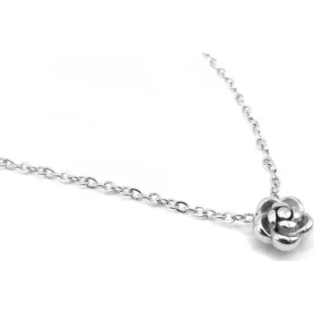 Náhrdelník Steel Jewelry Jemný Náhrdelník POUPĚ z Chirurgické oceli NH250176 dárkové balení zdarma