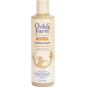 Koupelová kosmetika CHILDS FARM Oat Derma Bublinková koupel bez parfemace, 250 ml