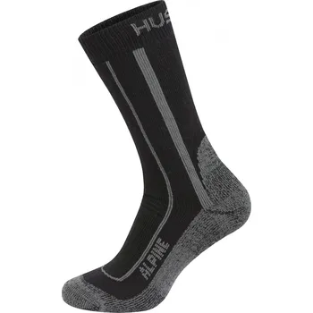 Dámské ponožky Unisex hřejivé ponožky HUSKY Alpine černé Velikost: XL (45-48)
