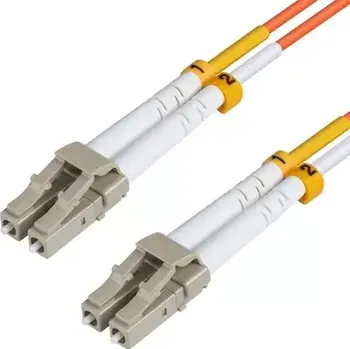 Síťový kabel MicroConnect Optical Fibre Cable LC/LC Multimode duplex OM1 50m oranžová (FIB440050)
