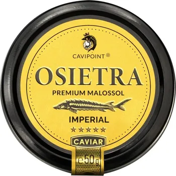 konzervovaná ryba CAVIPOINT OSIETRA - IMPERIAL sturgeon caviar, 50g tin
