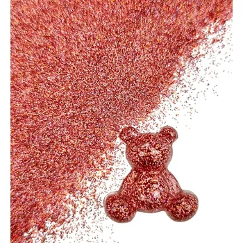 Třpytky glitrové do pryskyřice 20 g – korálové