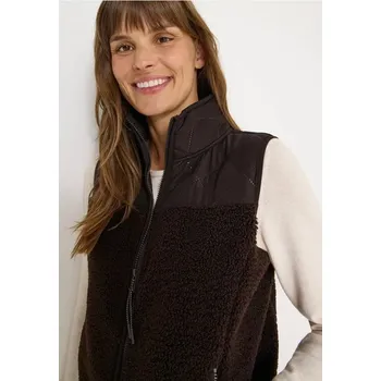 Dámská vesta Teddy vesta Cecil 220290 Velikost: M