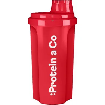 Shaker ProteinaCo Shaker Protein & Co. 700 ml Barva: Červená