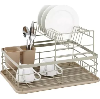 Odkapávač na nádobí Kinghoff Odkapávač nádobí dvoupatrový Kinghoff, béžová