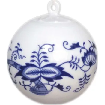 Vánoční ozdoba Cibulák Dubí Vánoční ozdoba - koule malá C1 - cibulový porcelán 10635