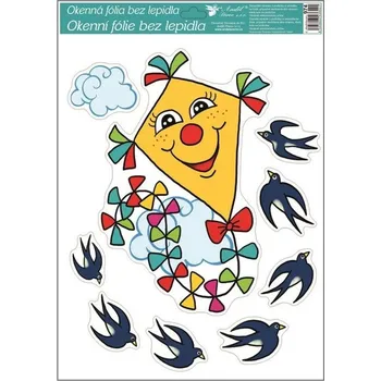 Okenní dekorace Okenní fólie Draci 42 x 30 cm č.1