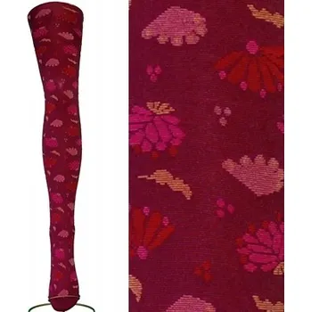 Dámské punčochy VZOROVANÉ PUNČOCHÁČE Z MIKROFÍBRA 60 DEN vel XL 5 PLUS SIZE