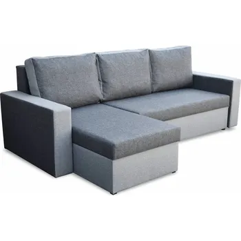 Pohovka Rohová pohovka s funkcí spaní Home šedý/Graphite