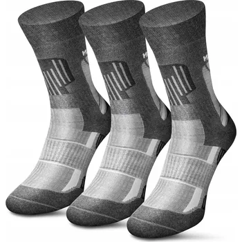 Pánské ponožky Sesto Senso Ponožky Trekking Winter vícebarevné, velikost 39-41