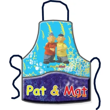 Kuchyňská zástěra Dětská zástěra Pat a Mat
