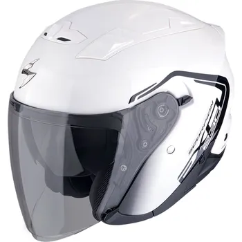 Helma na motorku Scorpion Otevřená helma na motorku SCORPION EXO-230 CIT-E bílo-černá