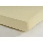 PROFOD FROTÉ COMFORT / Napínací prostěradlo - žlutá 90x200 cm