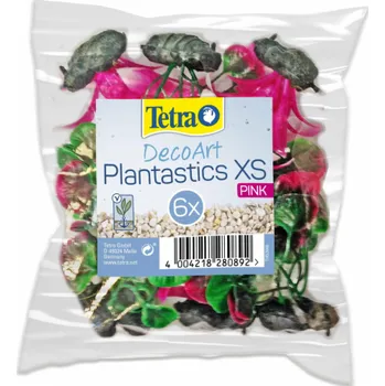 Masážní přístroj Tetra DecoArt Plantastics XS Pink 6 ks.