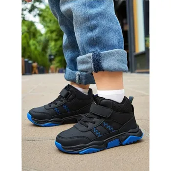 Pánské tenisky Sinsay - Zateplené kotníkové tenisky - černá - 742GO-99X - 742GO-99X-28